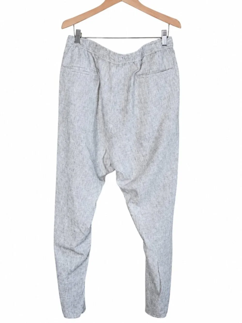 14th & Union Men’s 2XL Gray Linen Blend Pants Resort Vacation Summer